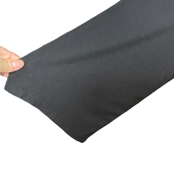 Donna Karan Classic Lounge Tee In Black Relaxed Style 3/4 Sleeves Size Small - Picture 12 of 16